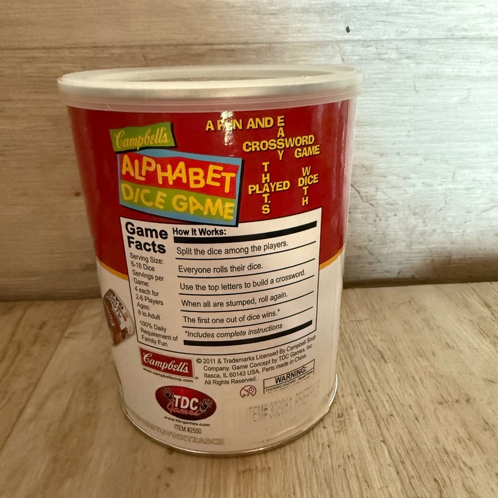 Alphabet Dice Game‎ - Red - Picture 3 of 5